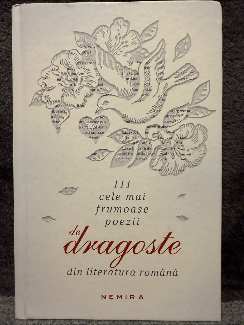 Foreign Language Book Poezii de Dragoste Romanian Poetry Collection Hardcover